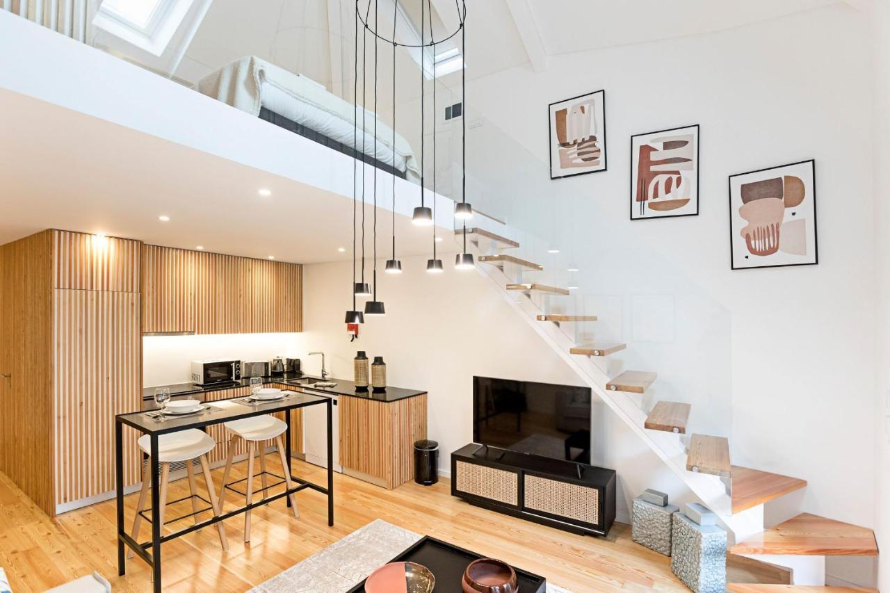 Studio Duplex W Ac Near River Front By Lovelystay OOporto Esterno foto
